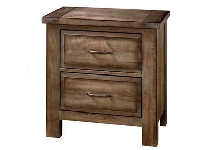 Maple Road Nightstand in a MAple Syrup finish