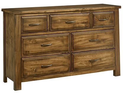 Maple Road Triple Dresser in an Antique Amish finish