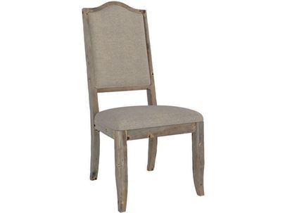 Champlain Rustic Upholstered side chair: CNN0315AJA08DPC