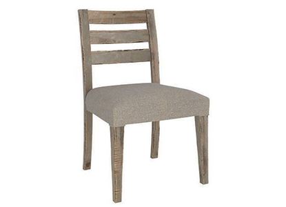 Champlain Rustic Upholstered side chair: CNN05039JA08DNA