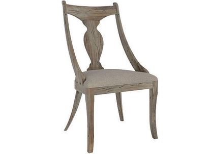 Champlain Rustic Upholstered side chair: CNN05161JA08DNA