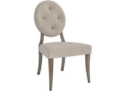 Champlain Rustic Upholstered side chair: CNN05167JA08DPC