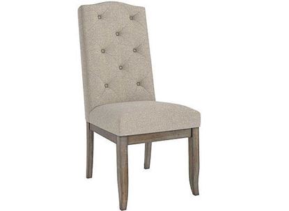 Champlain Rustic Upholstered side chair: CNN05168JA08DPC