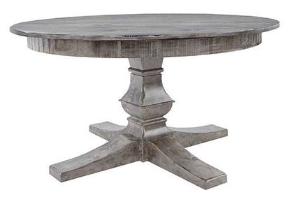 Champlain Rustic Round Table:  TRN048480808DTPNF