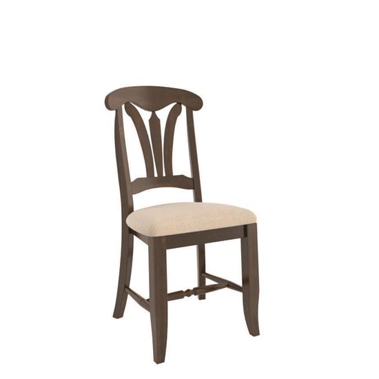 Canadel Transitional Upholstered Side Chair - CNN02164JN19MPC