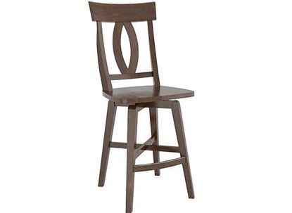 Canadel Transitional Wood Fixed Stool - SNF071001919M24