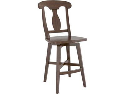 Canadel Transitional Wood Fixed Stool - SNF076001919M24