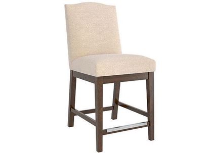 Canadel Transitional Upholstered Fixed Stool - SNF08002JN19M24
