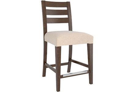 Canadel Transitional Upholstered Fixed Stool - SNF08039JN19M24