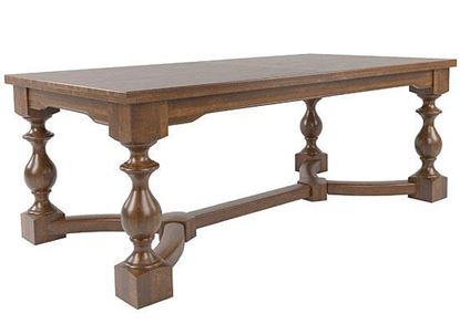 Canadel Farmhouse Rectangular Wood Table - TRE042800101MFPTF