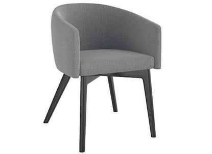Downtown Mid-century Modern Upholstered Fixed Chair - CNF05138TP05MNA