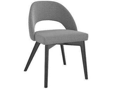 Downtown Mid-century Modern Upholstered Fixed Chair - CNF05140TP05MNA