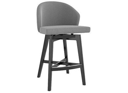 Downtown Mid-century Modern Upholstered Fixed Stool - SNF08139TP05M24