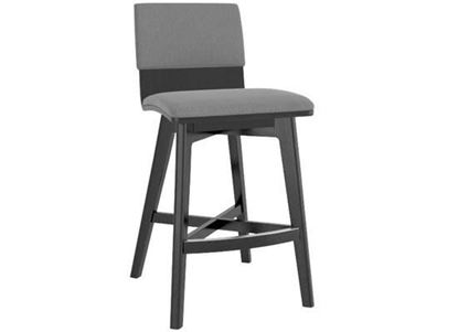 Downtown Mid-century Modern Upholstered Fixed Stool - SNF08142TP05M24