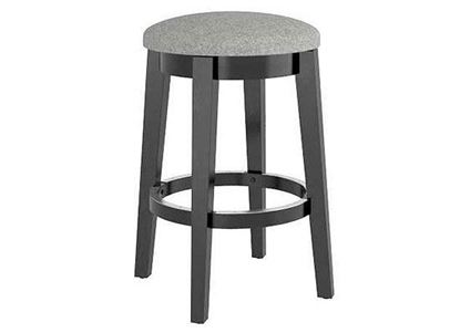 Gourmet Transitionnal Upholstered Fixed Stool -SNF090517A63M24
