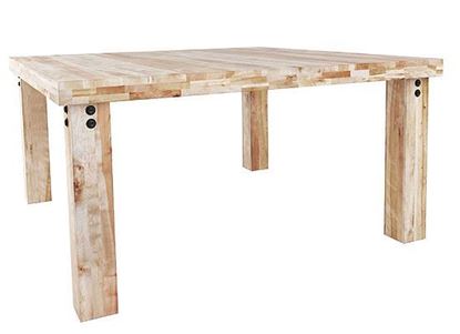 Loft Square Wood Table - TSQ0606002NARPKNF