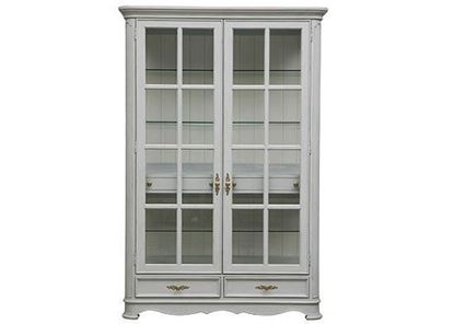 Simply Charming Painted Display Cabinet - P043304