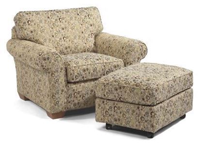 Picture of Vail Fabric Chair & Ottoman