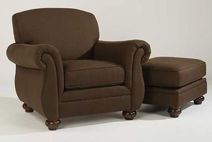 Picture of Winston Fabric Chair with Ottoman