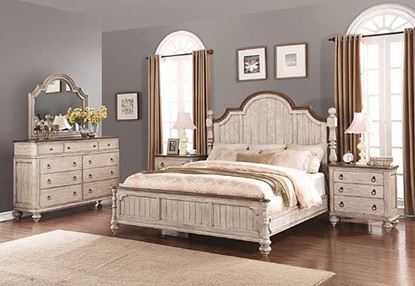 Plymouth Bedroom Collection with poster bed