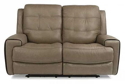 Picture of Wicklow Power Gliding Leather Loveseat