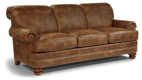 Bay Bridge Leather Sofa (B3791-31) by Flexsteel furniture