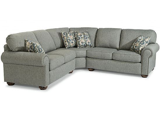 Preston Sectional with Nailhead Trim (5536-SECT)