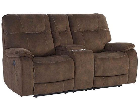 COOPER - SHADOW BROWN Manual Console Loveseat MCOO#822C-SBR by Parker House furniture