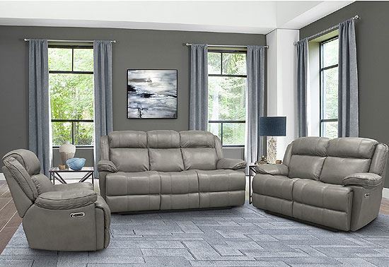 ECLIPSE - FLORENCE HERON Power Reclining Collection (MECL-321PH-FHE) by Parker-House furniture