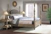Corinne Poster Bedroom with Legged Nightstand by Riverside furniture