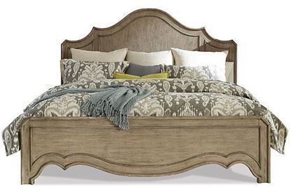 Corinne Carved Panel Bed by Riverside furniture