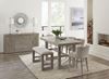 Cascade Formal Dining Collection with Upholstred Dining Bench by Riverside furniture