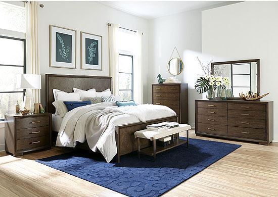 Monterey Bedroom Collection with Bed Bench by Riverside furniture