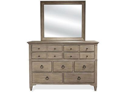 Myra Eight Drawer Dresser (59462-Natural finish) by Riverside furniture