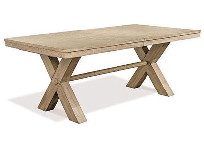 Sophie Trestle Dining Table (50348-50352) by Riverside furniture