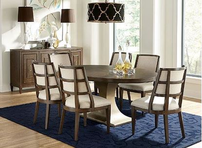 Monterey Dining Collection with Oval Dining Table by Riverside furniture