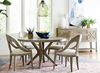 American Drew West Fork Dining Collection with the Hardy Round Dining Table