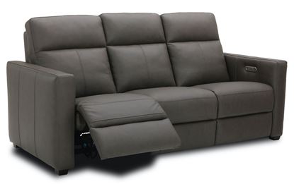 Broadway Power Reclining Leather Sofa with Power Headrest 1032-62PH from Flexsteel furniture
