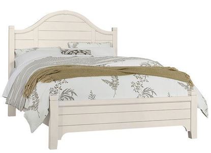 Bungalow Home Arched Bed King & Queen (744-558) in a Lattice finish