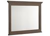 Bungalow Home Landscape Mirror (740-447) with a Folkstone finish from Vaughan-Bassett furniture
