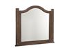 Bungalow Home Master Arch Mirror (740-448) in a Folkstone finish from Vaughan-Bassett furniture
