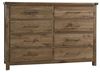 Dovetail Dresser - 002 in a Natural finish from Vaughan-Bassett furniture