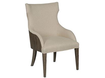 EMPORIUM ARMSTRONG UPH DINING HOST CHAIR - 012-622 from AMERICAN DREW