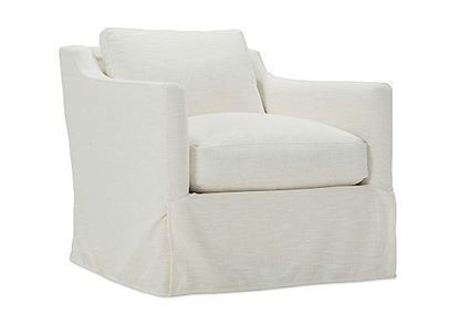 Madeline Slip Chair (Stationary & Swivel)- Madeline-slip-106 by Rowe furniture