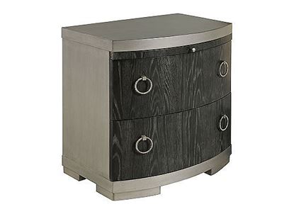 Picture of Pulaski Furniture Bedroom Eve Open Shelf Nightstand with Storage Drawer - P331141