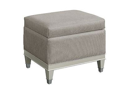 Picture of Zoey Vanity Upholstered Storage Bench - P344136