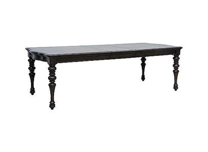 Picture of Cooper Falls Dining Table with Turned Legs - P342240